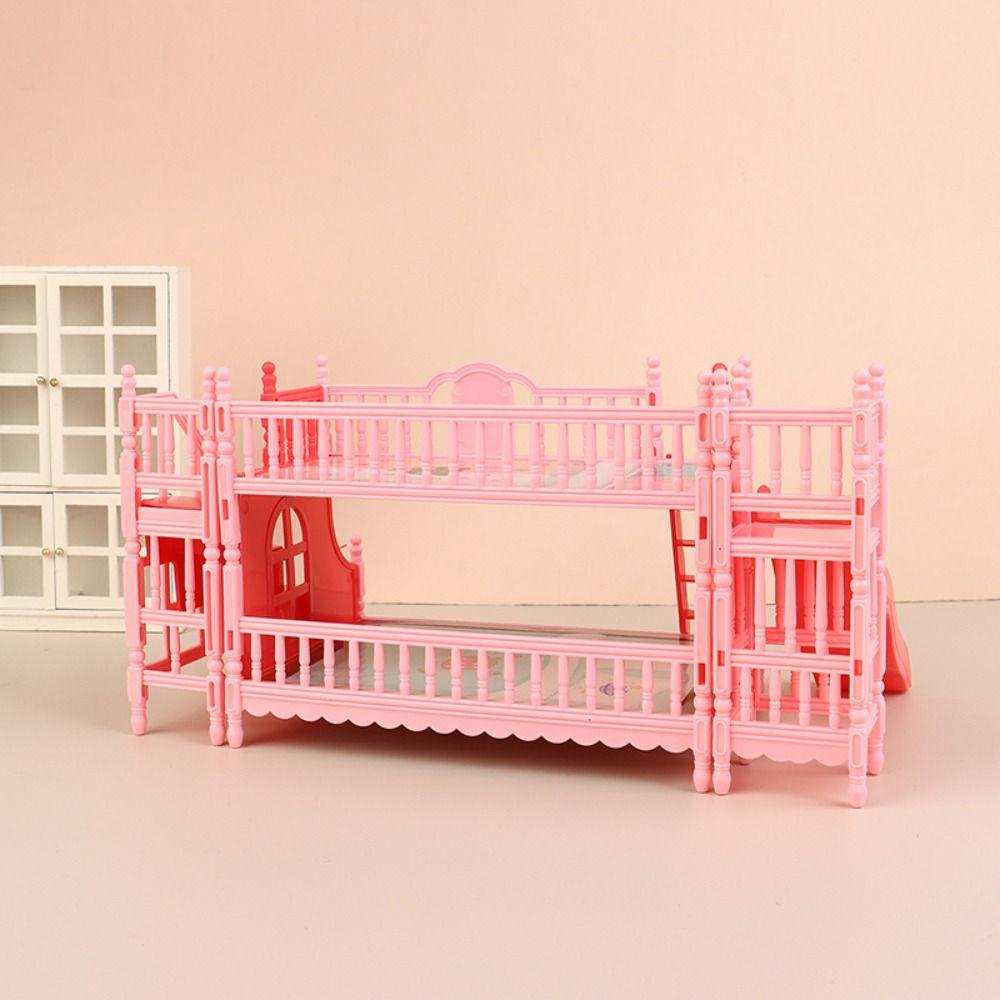 Маленькая мебель кукольная кровать украшение для спальни принцессы кукольный домик мебель игровой домик