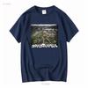 Dystopia Band Tour ReprinT T Shirt Cotton KV13302 vintage Washed designer clothes Top For Everyday Wear graphic Comfortable