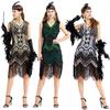 Elegant Gatsby Flapper Beaded Vintage Fringe Sequin Sleeveless Women Party Dresses For Timeless Style