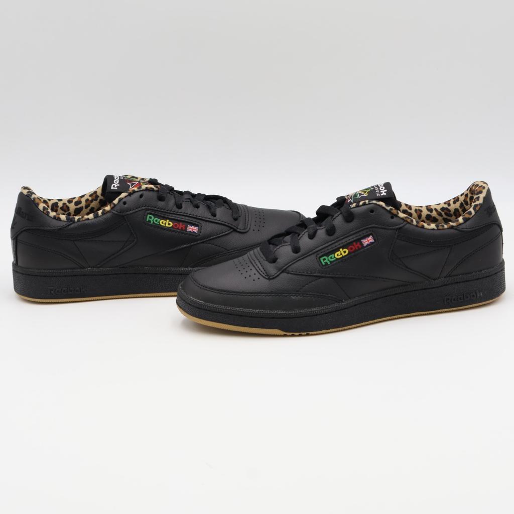 100208681 Wacko Maria Reebok Club C 85 Черный (Мужской)