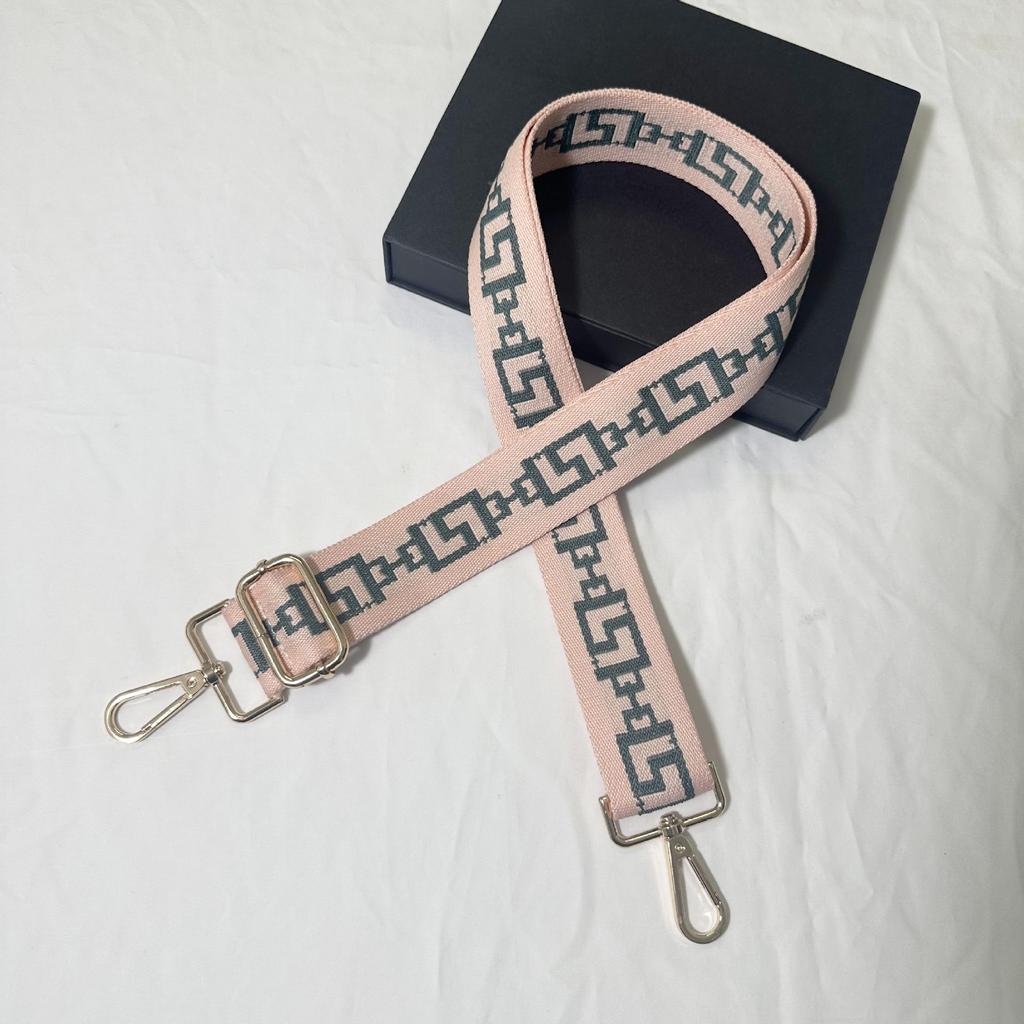 Бесплатная доставка за границу: 3,8 см Цветной ремень на плечо из искусственной кожи - Утолщенный аксессуар для сумки