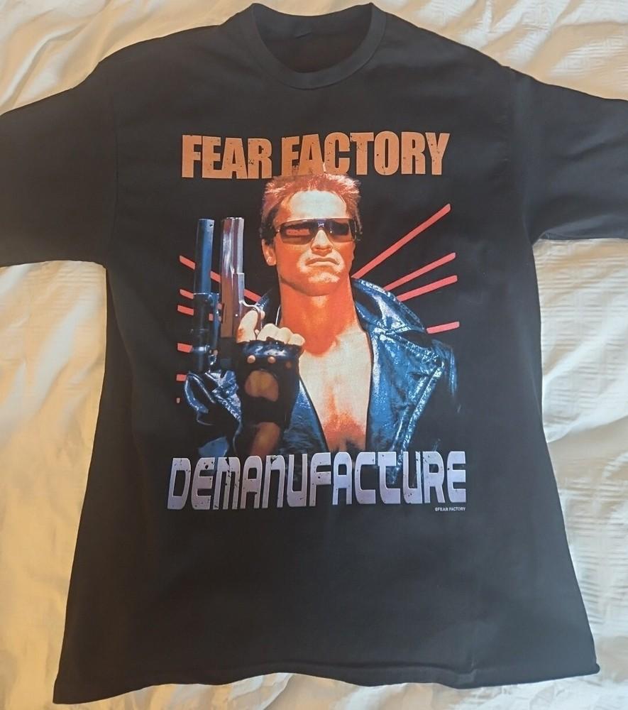 Fear Factory - Demanufacture Футболка Черная Унисекс S-5XL 1G0170 Унисекс Футболка