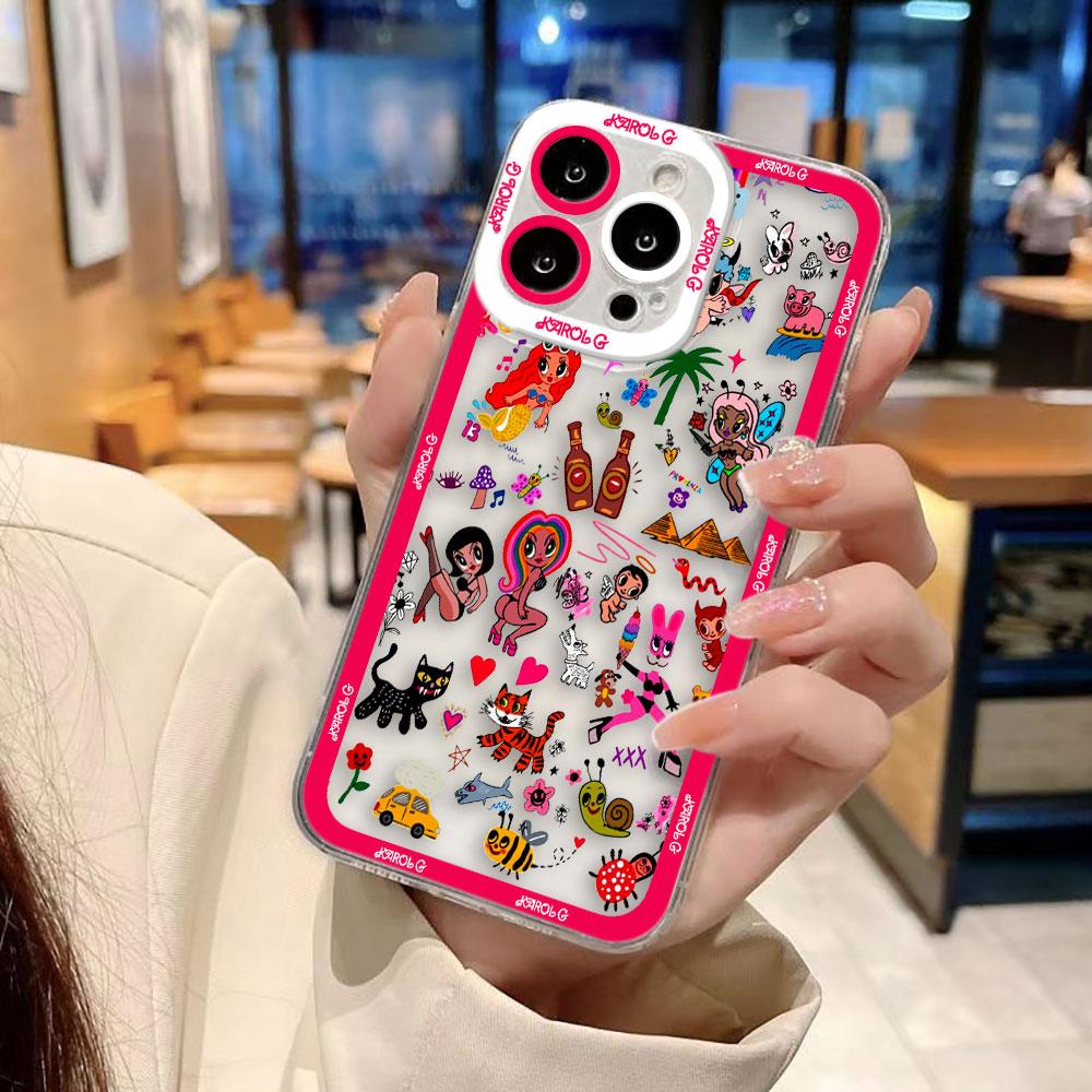 Sera Bonito K-Karol G Manana Phone Case For Samsung A57 A07 A36 A26 A56 A16 A06 A55 A35 A25 A15 A05 A54 A34 A24 A14 Clear Cover