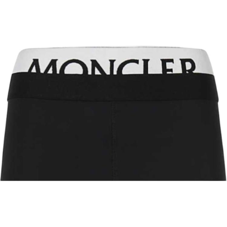 Moncler Леггинсы Черные Женские Низ 8H744-10-899A6-999