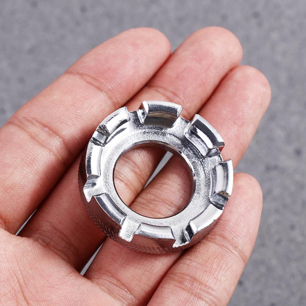 Repair Tool Repair Wrench Cycling Wrench Bicycle Spoke Wrench Wheel Rim Spanner 8 Way Spoke Nipple