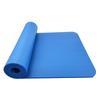 Basic Yoga Mat with Carry Extra NBR Mat/Training Strap, Soundproof, Washable, Thick, High-Density (183601.5cm, Blue)