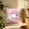 Stylish NNonoed Cushion Cover Versatile DoubleSided Pillow Case Fit for Sofa Bed Car  Daily Decor