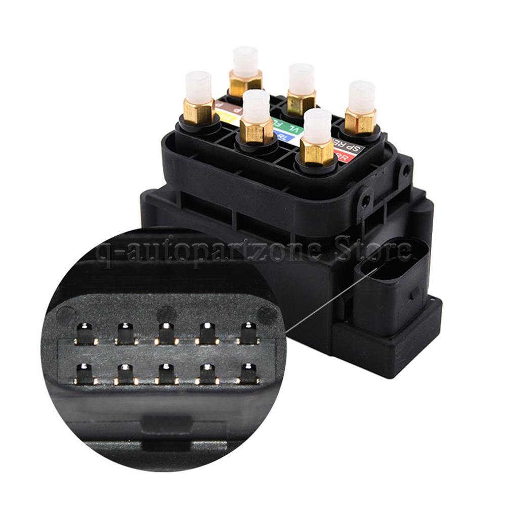 For Mercedes-Benz W164 W166 W221 W251 Air Suspension Solenoid Valve Block A2123200358 1663200204 A251320005 2123200358