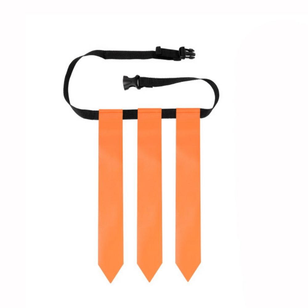 PVC American Football Waist Flag with Storage Bag Football Belt New Youth Football Waist Belt