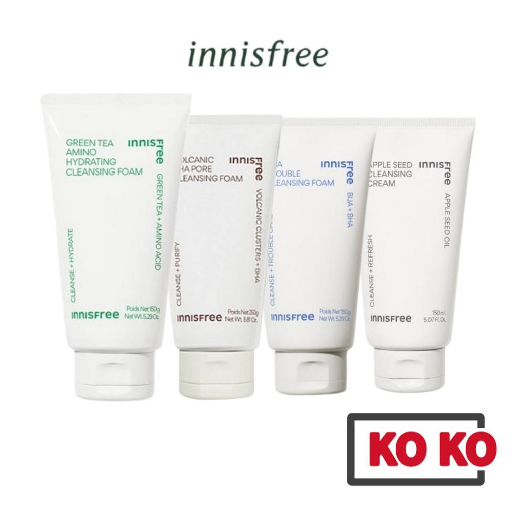 Innisfree Очищающая пенка 5 видов