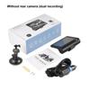 Автомобильный видеорегистратор WIFI HD 1080P, внутренняя камера для автомобиля, двойная/трехсторонняя камера, видеорегистратор, видеорегистратор, мини-видеорегистратор, видеокамера