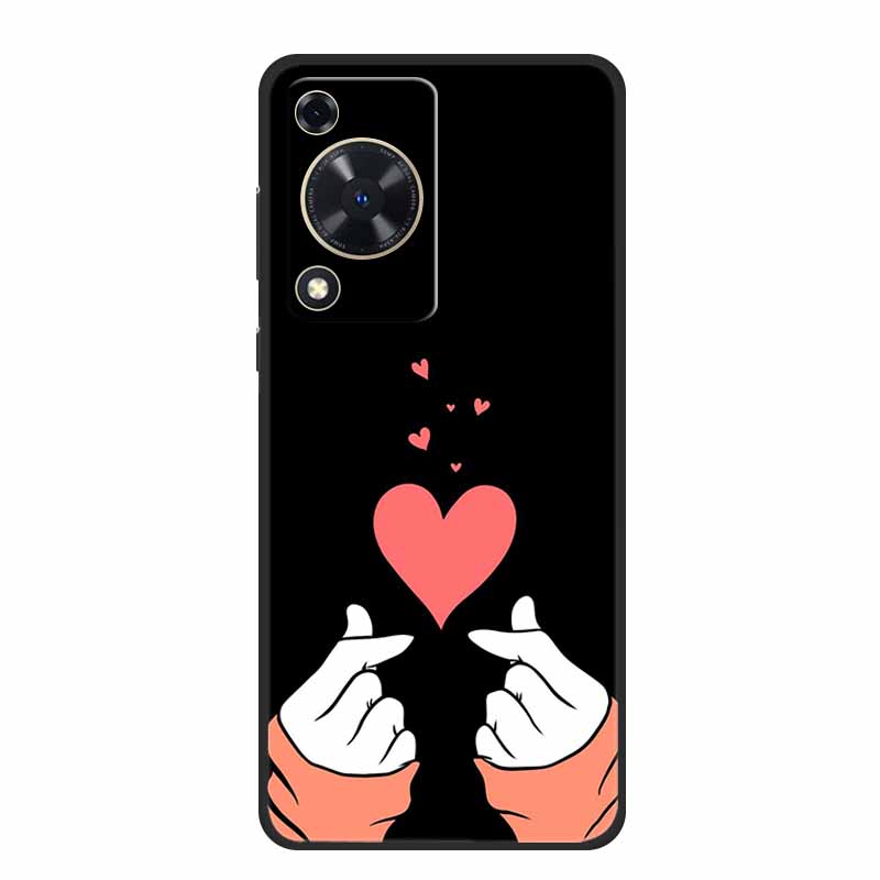 Чехол для Huawei Nova Y72 Чехол Модный Мраморный Черный Силиконовый Мягкий Чехол для Телефона для Huawei Nova Y72 Задняя Крышка Чехол Y 72 Capa