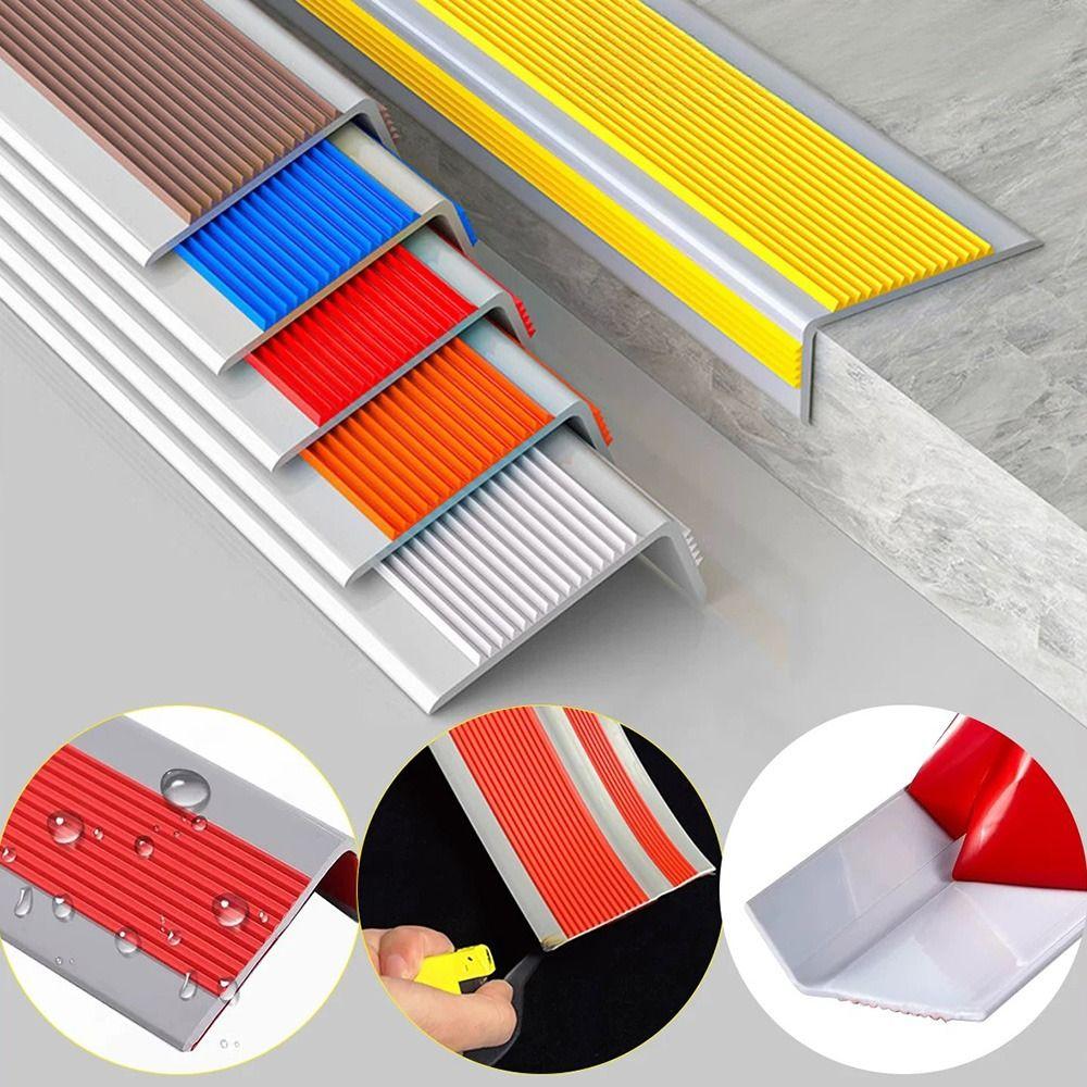 L-образный кромочный профиль для ступеней, водонепроницаемый, противоскользящий, кромочный, новый протектор кромки ступени, дом, офис
