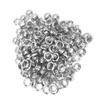 100PCS 6mm Brass Double Sided Eyelet Hollow Rivet for Clothing Bag   Belt   Shoe
