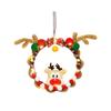 DIY Christmas Wreaths For Front Door - 15.75x9.84x2.76 Inches, Garland Hangable Decor, Ornaments Tree Decorations Winter
