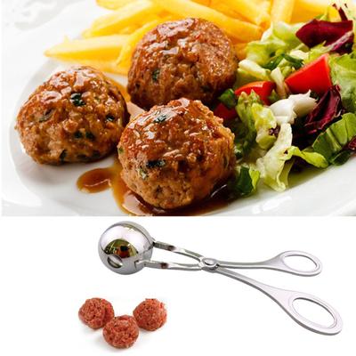 Многофункциональный инструмент для изготовления фрикаделек из нержавеющей стали, кухонный зажим
