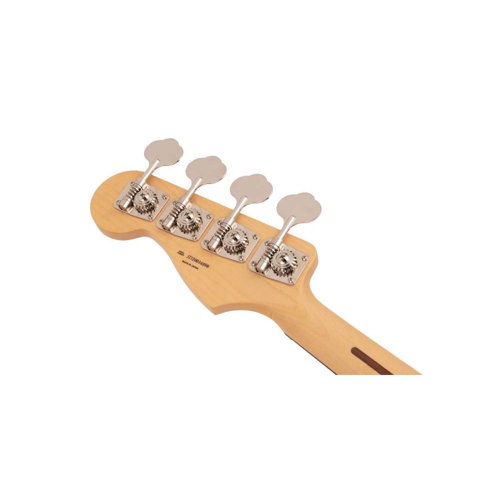 Сделан в Японии Гибрид II Jazz Bass, Накладка на гриф из палисандра, Электробас Modena Red