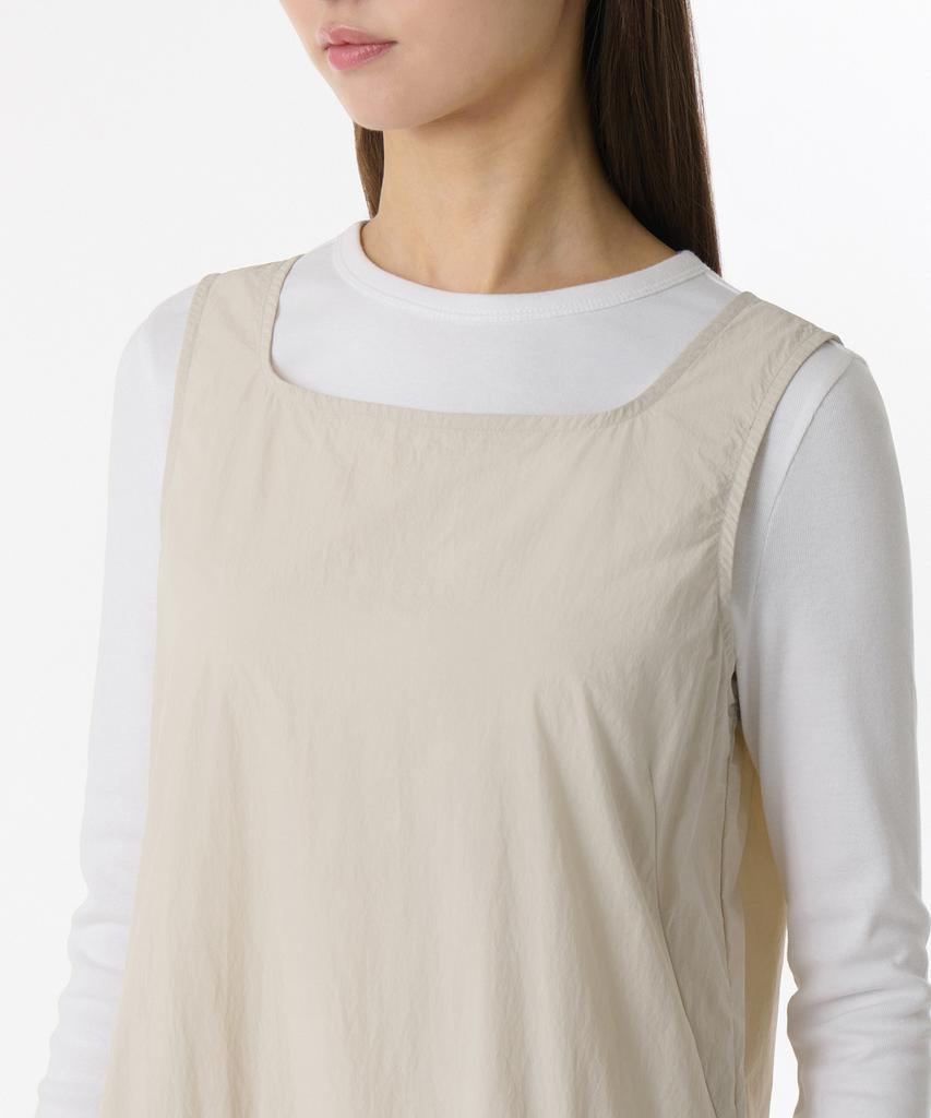 Musinsa Standard Woman Women'S Balloon Mini Dress [Light Beige]