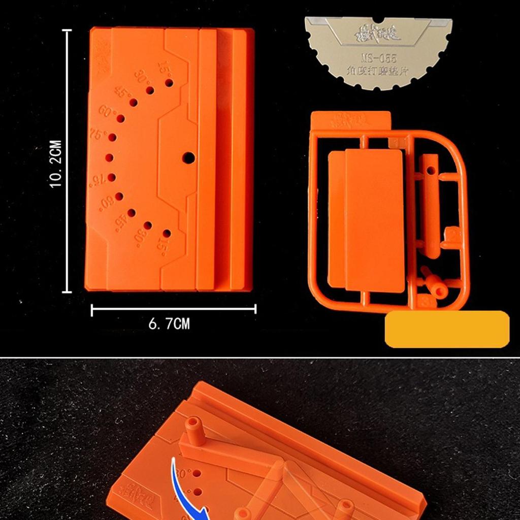 DIY Multi-Angle Sanding Slider Grinding Tool for   Model Crafts Tools