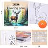Alcohol Markers + 2 Coloring Books Set of 24 Qwv