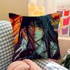 Chainsaw Man Cartoon Personalized Pillow Cover Kids Bedroom Wild Party Decor Pillowcase Kid Birthday Shower Gift