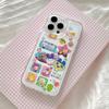 Милый чехол для телефона Tamagotchis для IPhone 17 16 16e 15 14 13 12 11 Mini Pro Max X XR XSMax 7 8 Air Plus Прозрачная задняя крышка