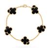 Trendy New Four-leaf Clover Bracelet Handwear Fashion Women's Five-flower Bracelet