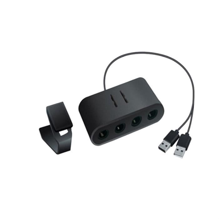 Для Nintendo Switch-WiiU-PC-NGC 3in1 4-портовый USB-адаптер для контроллера Game Cube-Ahuhaok 258