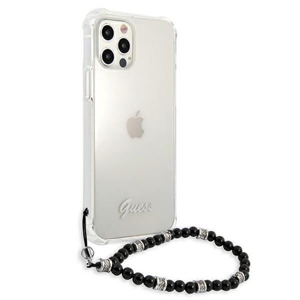 Guess Guhcp12Lkpsbk Iphone 12 Pro Max6,7 Transparent Hardcase Black Pearl