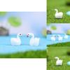 Adorable Resin Swan Ornaments For Creative Zakka Gifts And Couples Decor