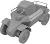Mussini 1/72 WWII Hungarian 39M Csaba Armored Reconnaissance Vehicle Resin Kit MM072-035 (Tank)