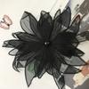 Dacron Handmade DIY Beading Flower Flower Shape Embroidered Flowers Women's Clothing Accessories