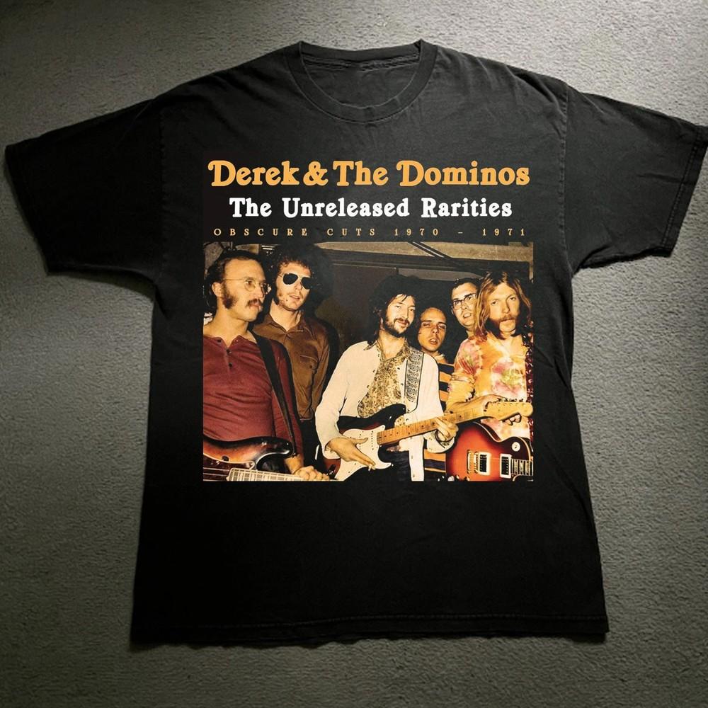 Классическая футболка Bobby Whitlock DEREK AND THE DOMINOS Хлопок Мужская S-235XL 20D1653 Унисекс