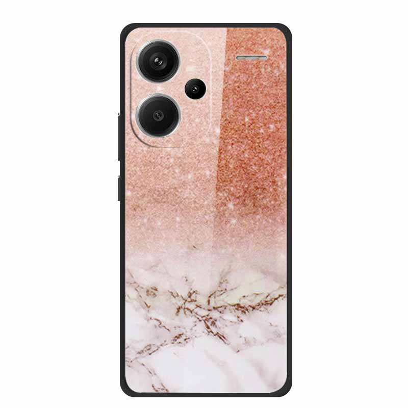 Яркий Жесткий Чехол для Xiaomi Redmi Note 13 Pro+ Роскошный Funda Xiaomi Redmi Note13 13 Pro Plus Задняя Крышка Телефона из Закаленного Стекла