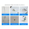 Tile Repair Paste Kit Bathroom Tub Repair Fiberglass Porcelain Ceramic Fix Crack