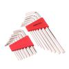 8Pcs Allen Wrench Metric Wrench Inch Wrench L Wrench Size Allen Key Short Arm Tool Set Easy To Carry In The Pocket
