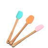 5 Pcs/set Silicone Mini  Kitchenware Kits Anti-slip Handle Colorful Heat-resistant Spatula Brush