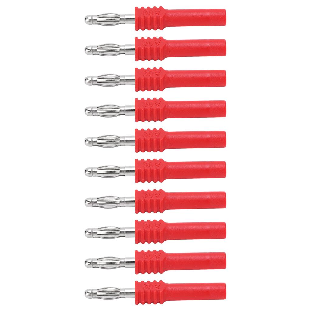 10 шт. J.20025 разъем типа «банан», 4 мм штекер на 2 мм гнездо, адаптер для мультиметра типа «банан»