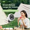 10000mAh Multifunction Home Outdoor Camping Ceiling Fan Portable Desk Tripod Stand Air Cooling Fans with Power Bank LED Lighting
