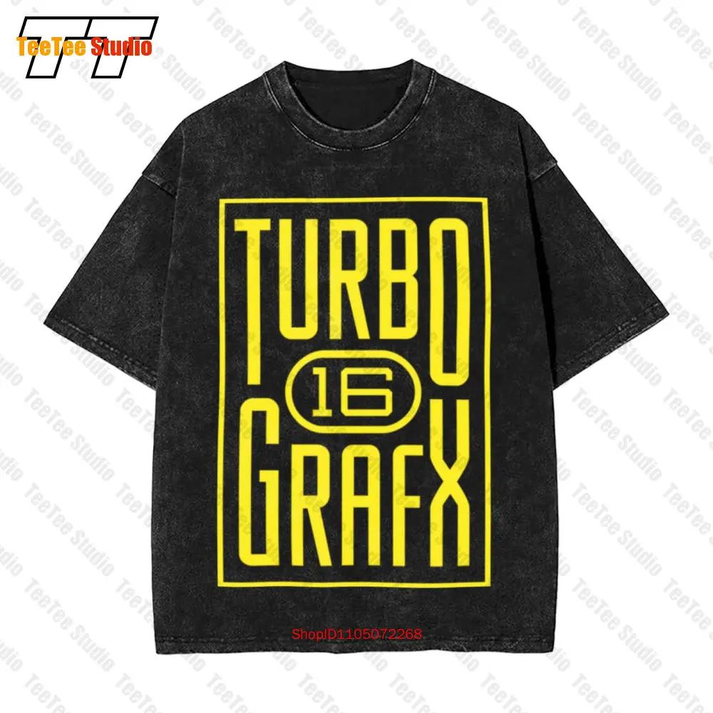 Turbografx Pc Engine Tribute Vintage Oversized T-Shirt EVEF