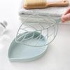 1pc Leaf-Shaped Soap Dish 2 Layers Drain Soap Box Bathroom Dish Plate Case Home Shower Soap Holder Bathroom Accessories