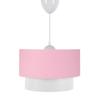 Cake Single Pendant Chandelier Pink Fabric Bedroom Children's Room Living Room Chandelier