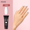 ROSALIND Poly Nail Gel Semipermanent UV Multiple Colors Crystal Acrylic Liquid Extension Hybrid Varnish Poly Nail Gel False Nails