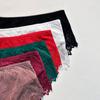 Ladies Spring and Summer Pure Cotton Lace High Waist Hip Cotton Antibacterial Crotch Underwear