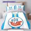 Hansa Glory Bedding Quilt Set Quilt Cover Pillowcase Home Decoration Birthday Gift (1 * duvet cover + 2 * pillowcase, without core)