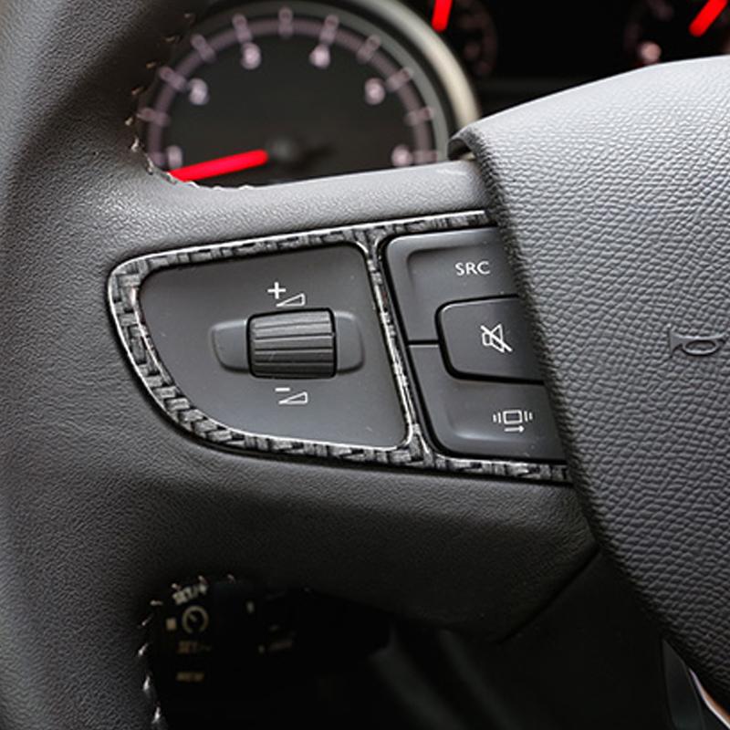 Кнопки на руль My Good Car, накладка, отделка салона, блестки для Peugeot