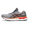 Asics Мужские кроссовки Gel Nimbus 24 Sheet Rock Shocking Orange Серые 1011B359-020