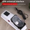 Электрическая точилка для ножей для кухонного использования с USB-зарядкой и несколькими шлифовальными кругами