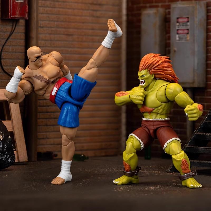 Jada Street Fighter 6 Бланка Сагат Вега Фигурка Модель Действия Игрушка Аниме Street Fighter Фигурка Кукла Коллекционная Украшение Подарок На заказ