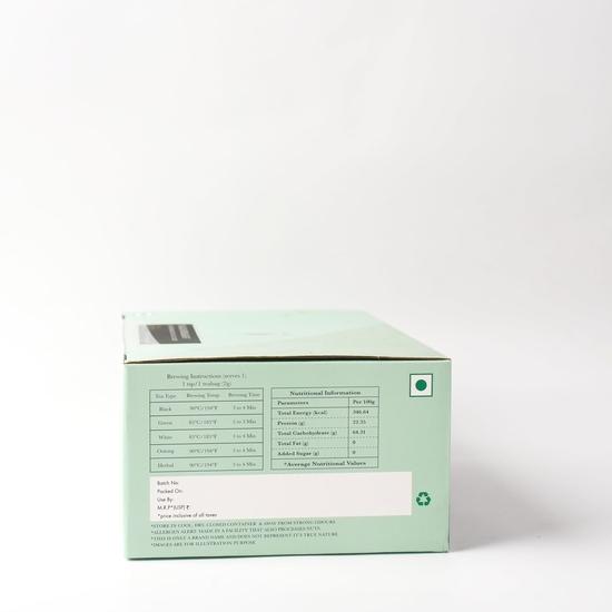 English Breakfast | A Tale of Two Estates | 60 Tea Bags | Organic Black Tea | 60*2g = 120g | Darjeeling & Assam Tea From India